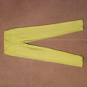 WITH Women's Yellow Animal Print High Waisted Leggings